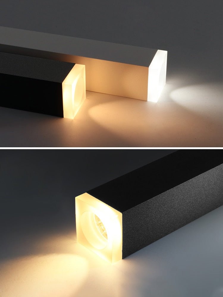 Mini suspension moderne | Conception de cylindre LED intelligent