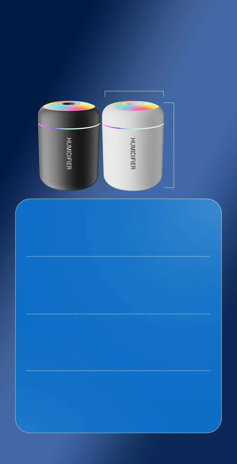 Mini humidificateur d'air USB avec aromathérapie
