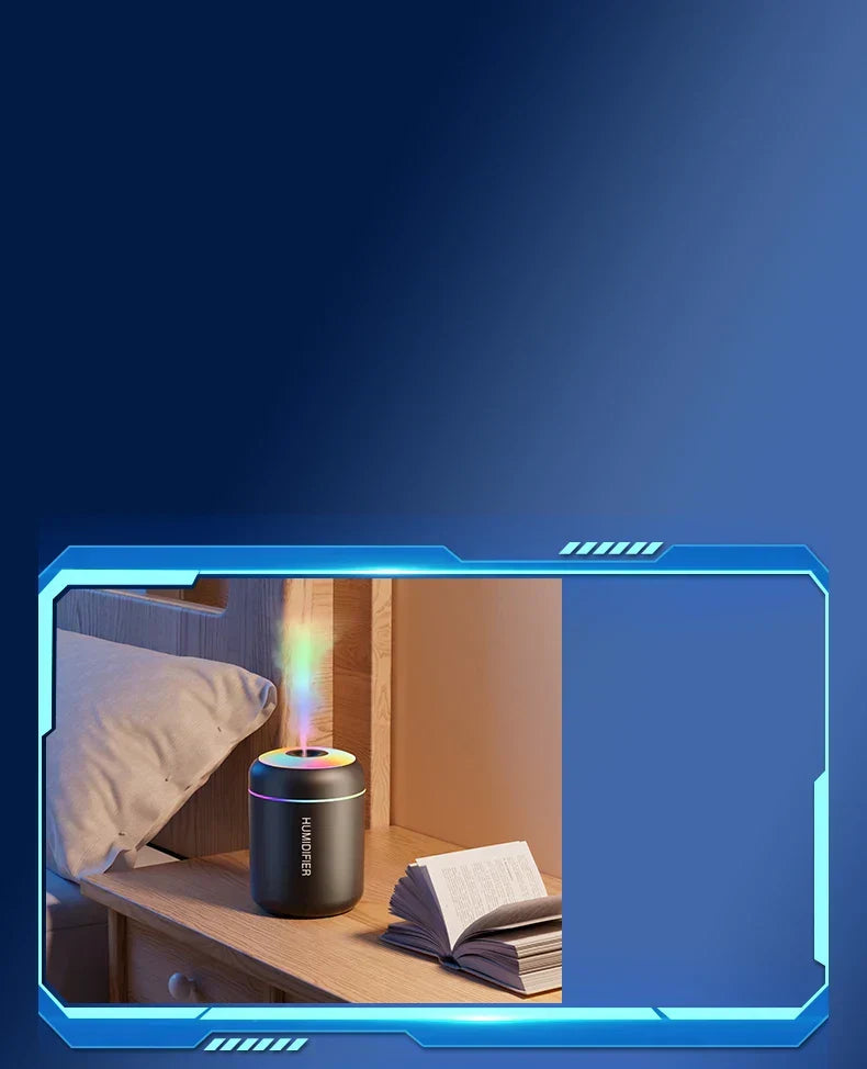 Mini humidificateur d'air USB avec aromathérapie