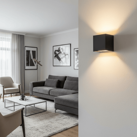 Applique murale LED sans fil avec faisceau réglable pour ambiance