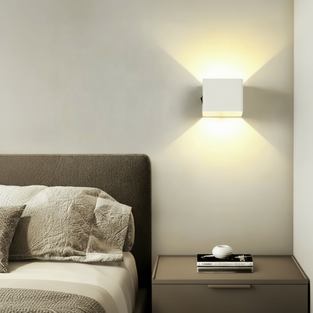 Applique murale LED sans fil avec faisceau réglable pour ambiance