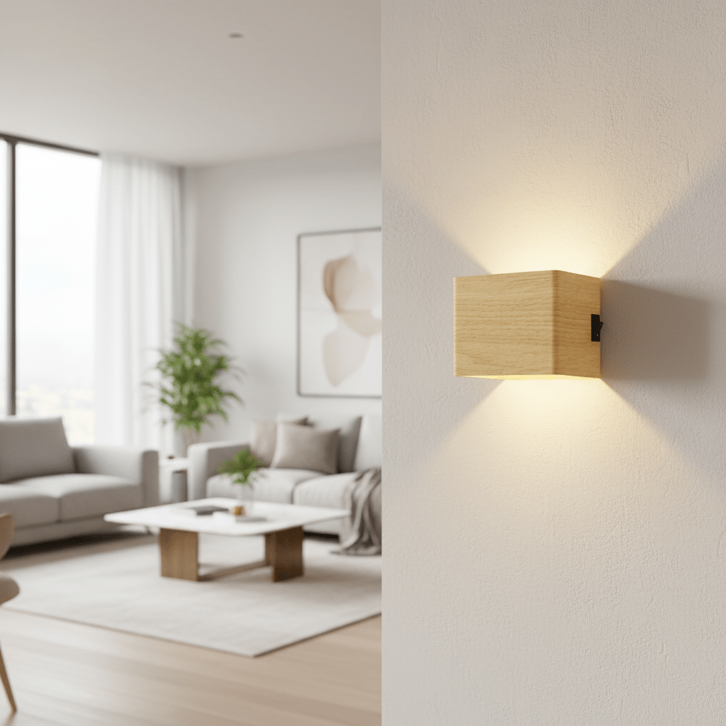 Applique murale LED sans fil avec faisceau réglable pour ambiance