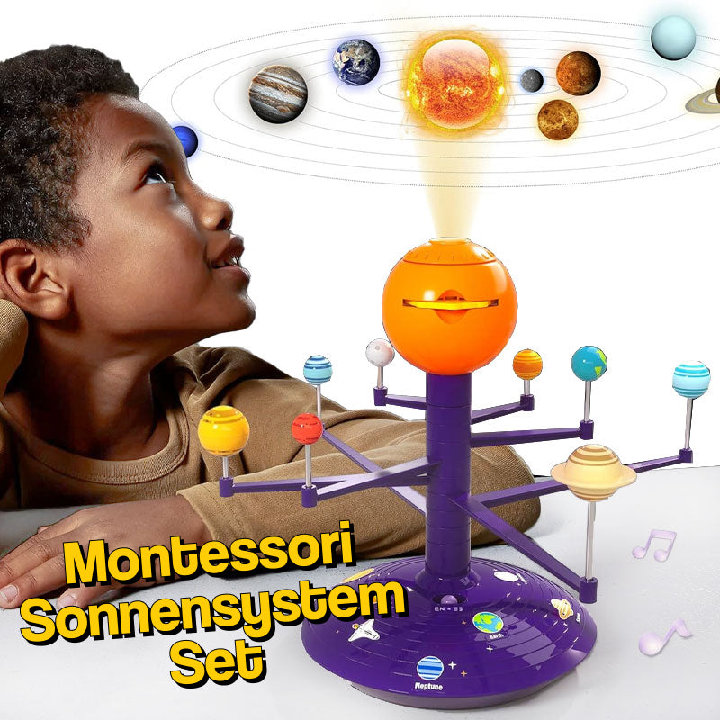 Système Solaire Montessori – Set Éducatif