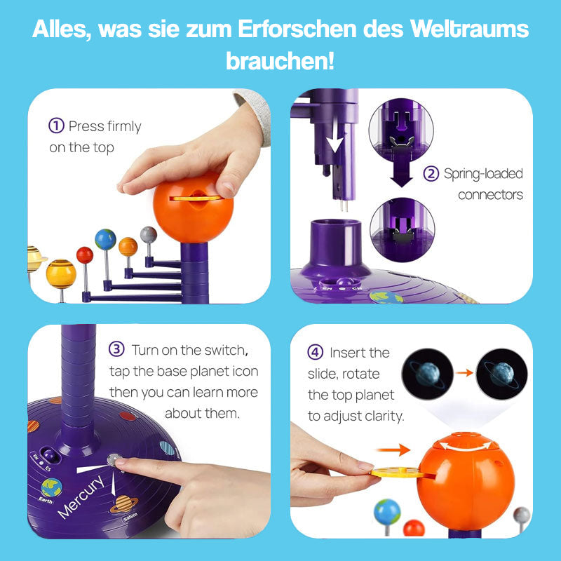 Système Solaire Montessori – Set Éducatif