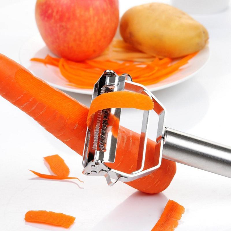Outil de cuisine multifonctionnel pour éplucher les légumes et les fruits