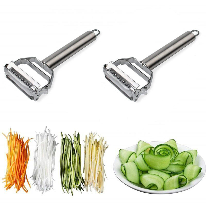 Outil de cuisine multifonctionnel pour éplucher les légumes et les fruits