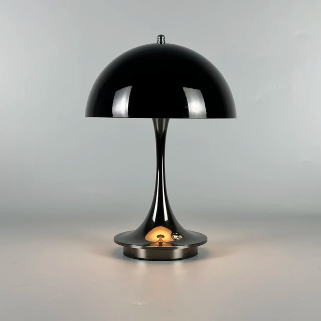 Lampe de table champignon - LED rechargeable sans fil - Lampe de chevet moderne
