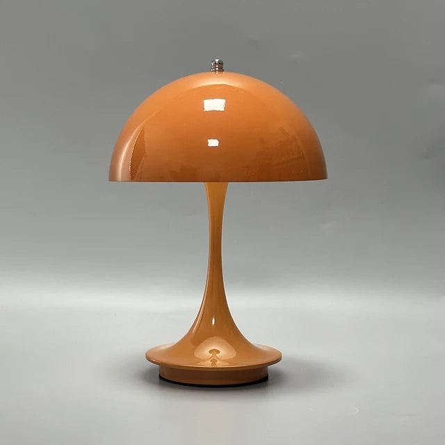 Lampe de table champignon - LED rechargeable sans fil - Lampe de chevet moderne
