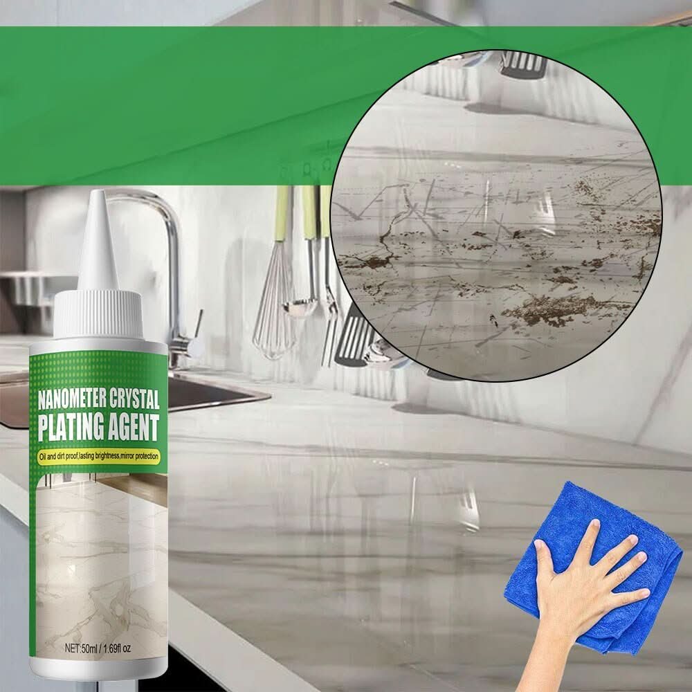 Revêtement nano pour la protection des surfaces en pierre naturelle à haute brillance