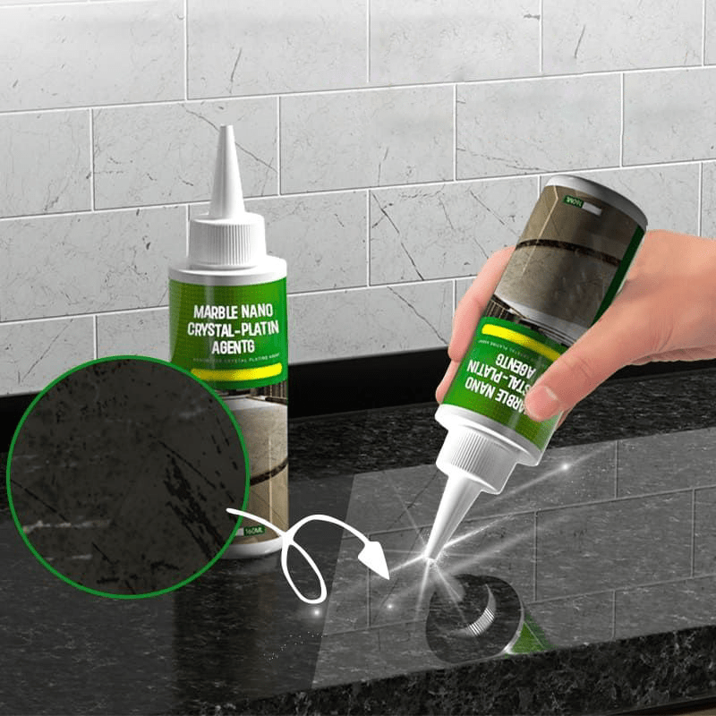 Revêtement nano pour la protection des surfaces en pierre naturelle à haute brillance