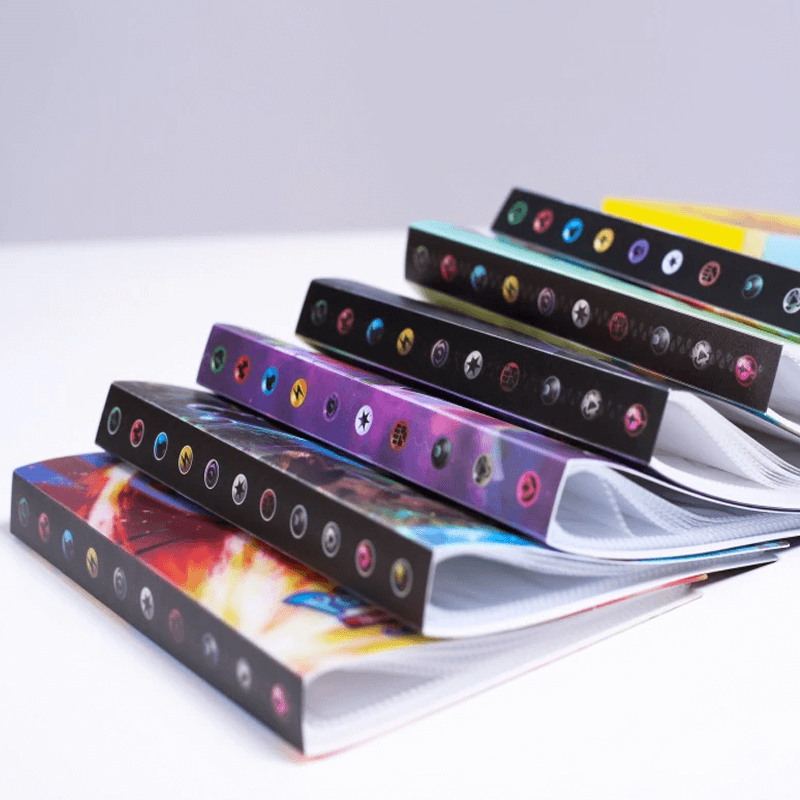Album classeur mixte pour cartes à collectionner - Contient 240 cartes