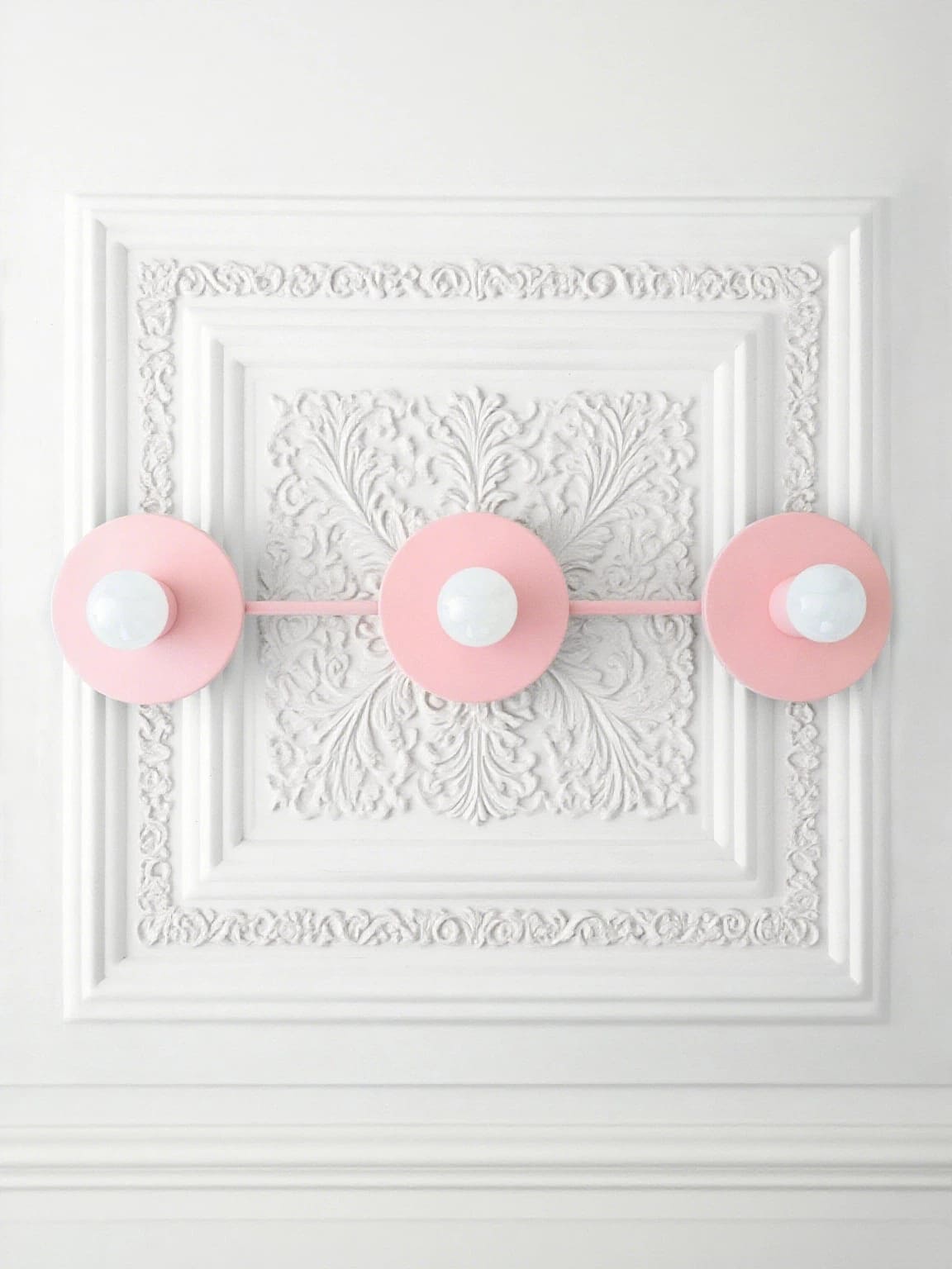 Applique de salle de bain minimaliste à trois points lumineux - Disponible en plusieurs coloris