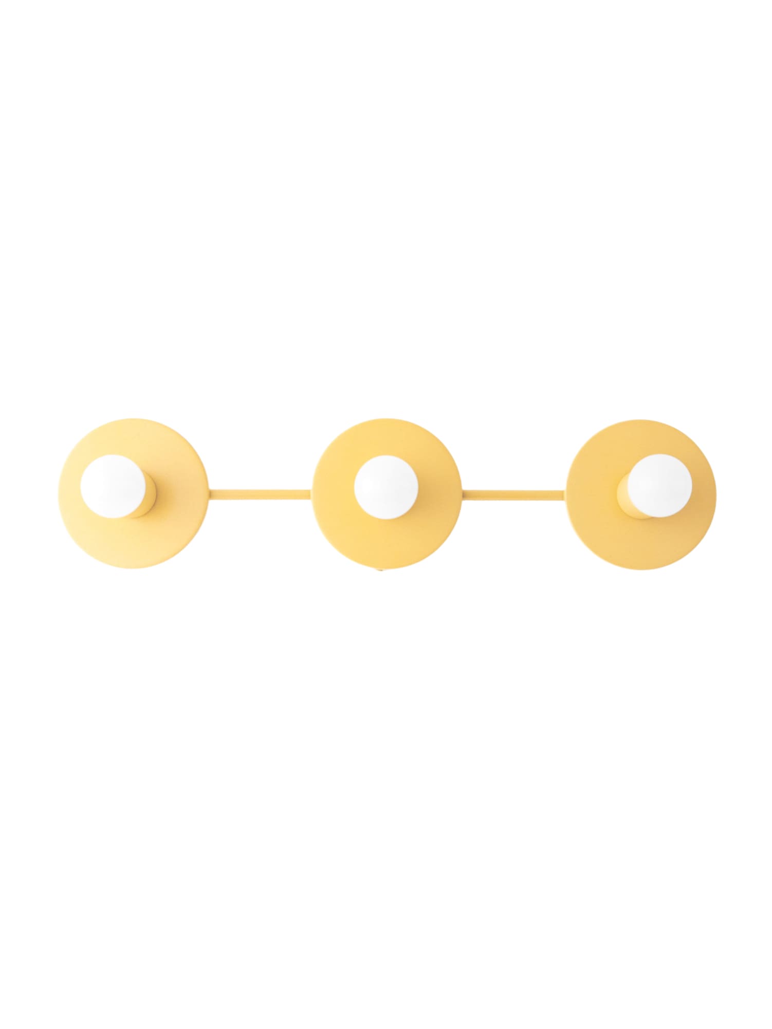 Applique de salle de bain minimaliste à trois points lumineux - Disponible en plusieurs coloris