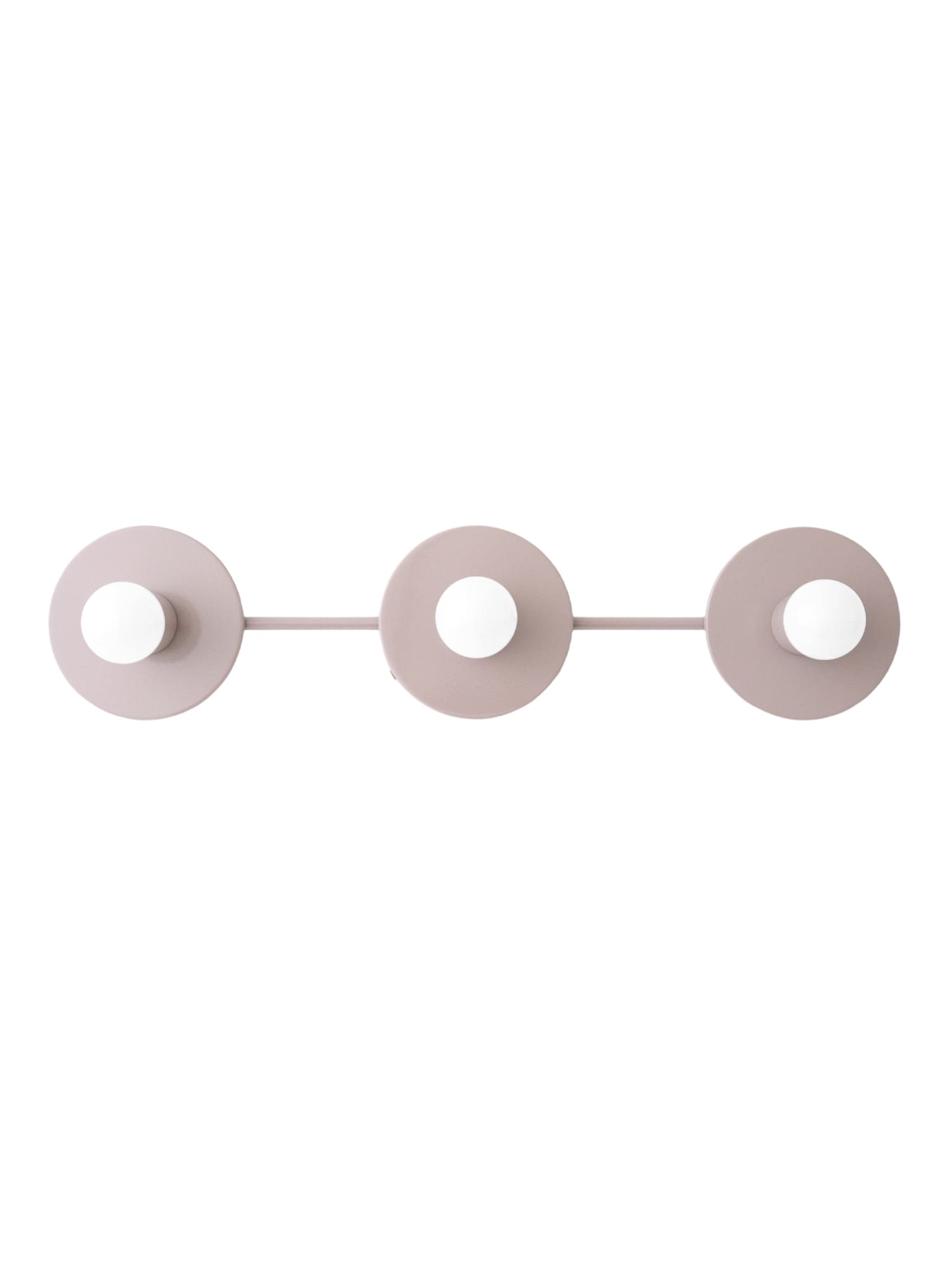 Applique de salle de bain minimaliste à trois points lumineux - Disponible en plusieurs coloris