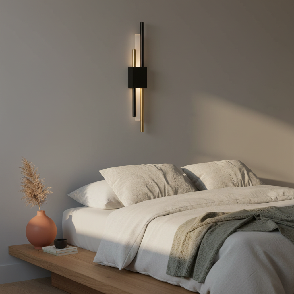 Applique murale Glitch | Lampe LED dimmable avec commande tactile et télécommande