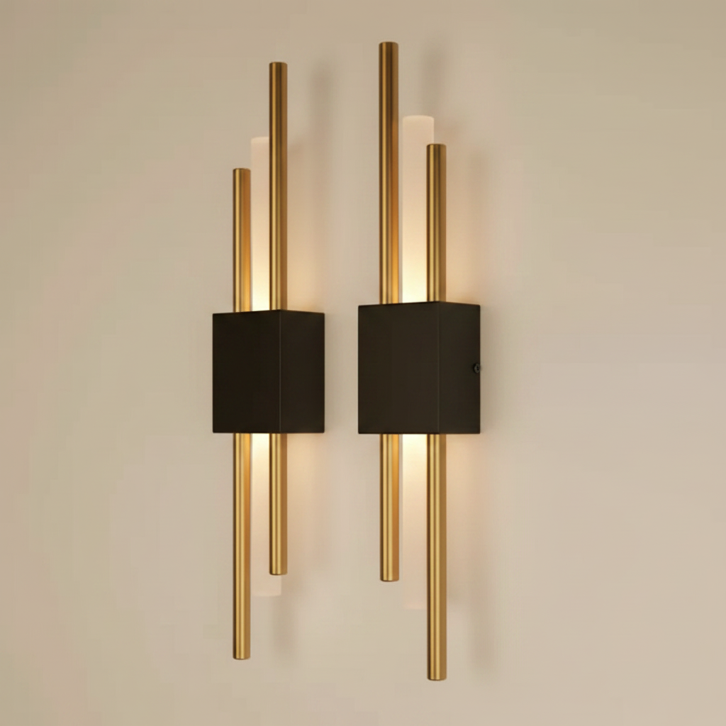 Applique murale Glitch | Lampe LED dimmable avec commande tactile et télécommande