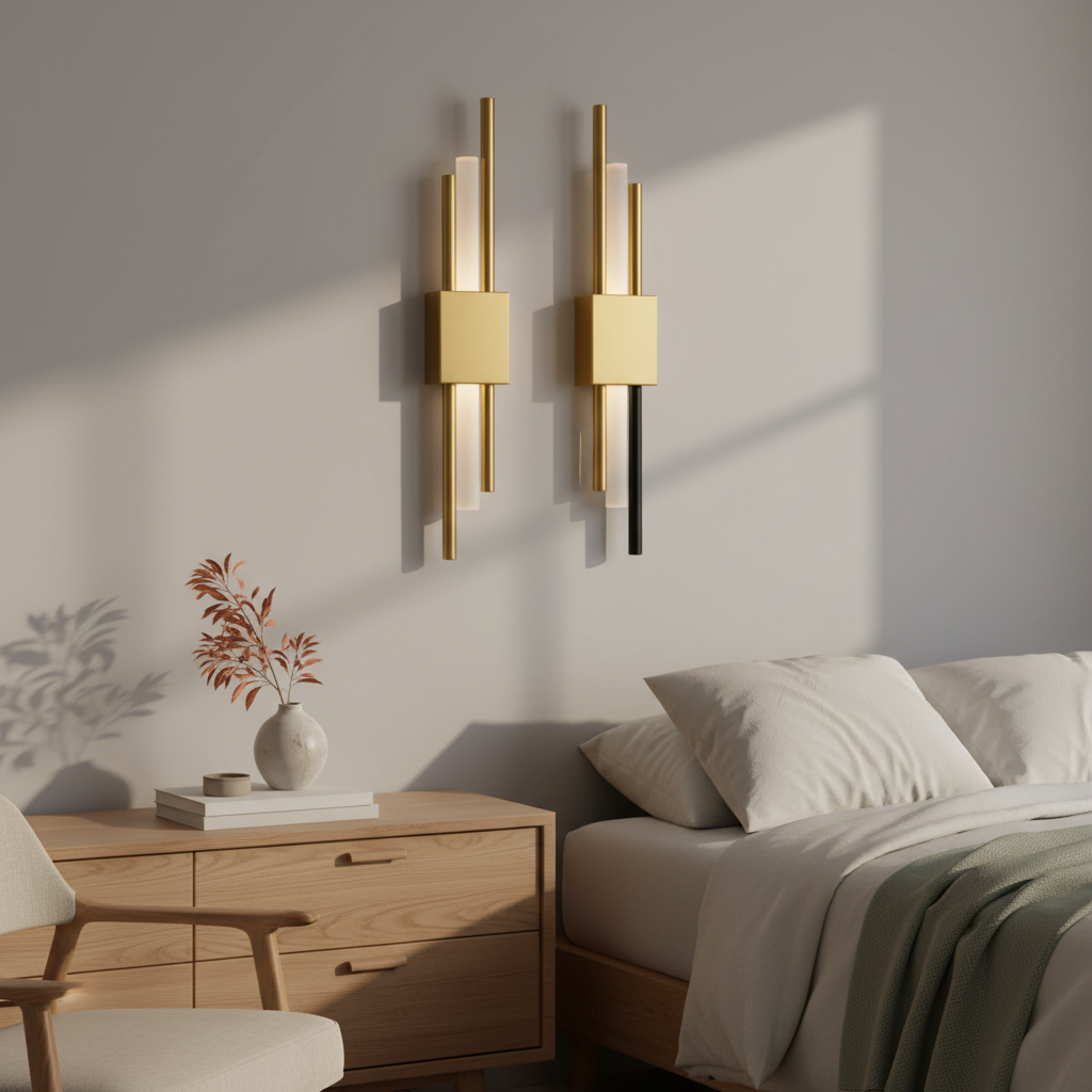 Applique murale Glitch | Lampe LED dimmable avec commande tactile et télécommande