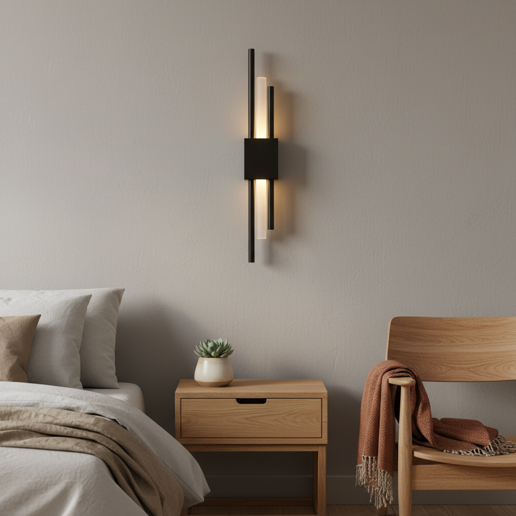 Applique murale Glitch | Lampe LED dimmable avec commande tactile et télécommande
