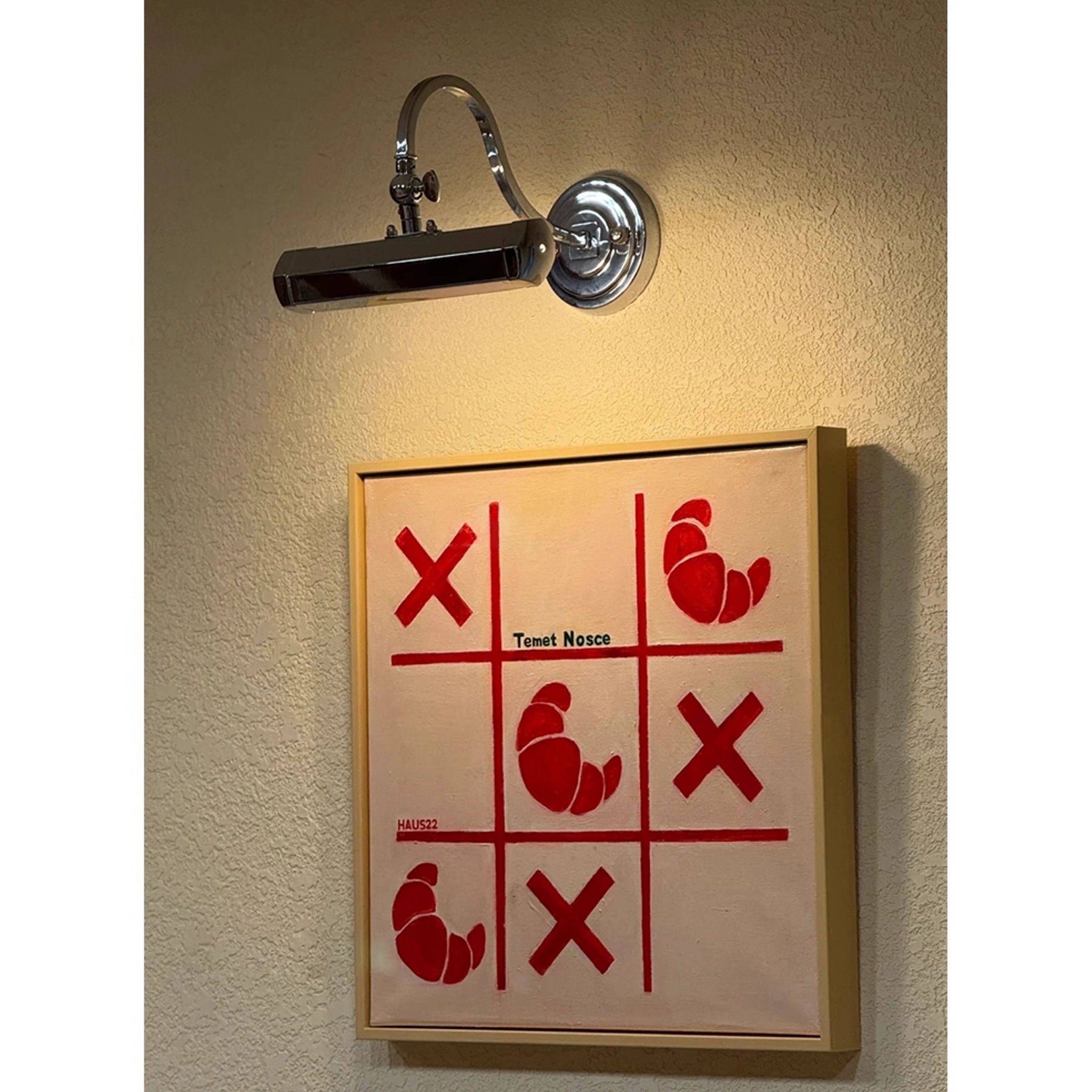 Applique murale orientable col de cygne en fer pour tableau avec douille G9 chrome noir cuivre