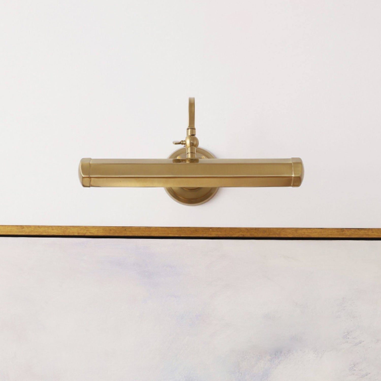 Applique murale orientable col de cygne en fer pour tableau avec douille G9 chrome noir cuivre