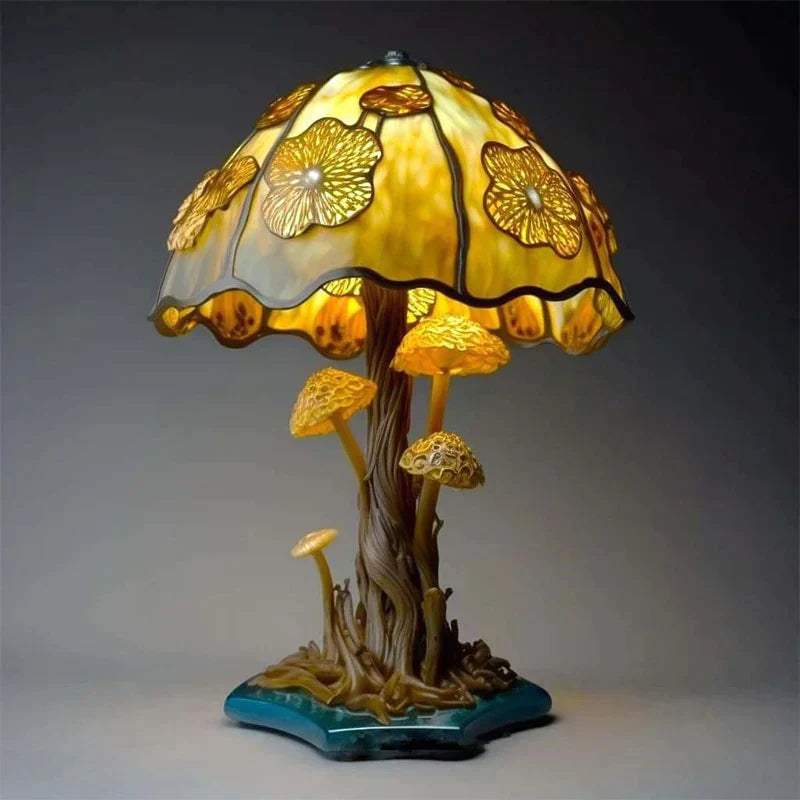 AuraGlass – Lampe en verre coloré magique pour une ambiance relaxante