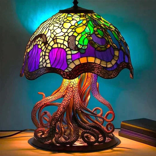 AuraGlass – Lampe en verre coloré magique pour une ambiance relaxante