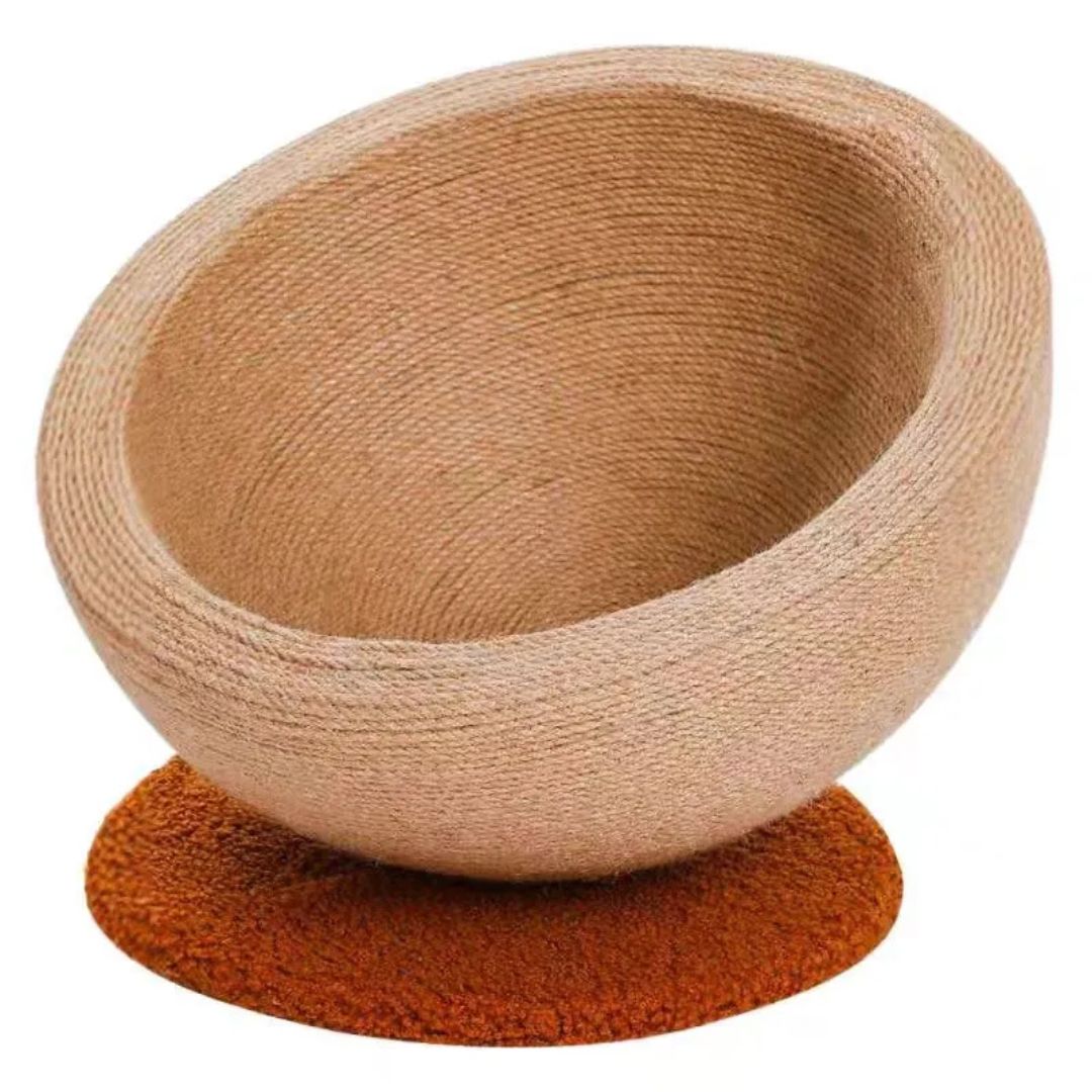 Balle de griffoir et couchage en sisal pour chat unisexe