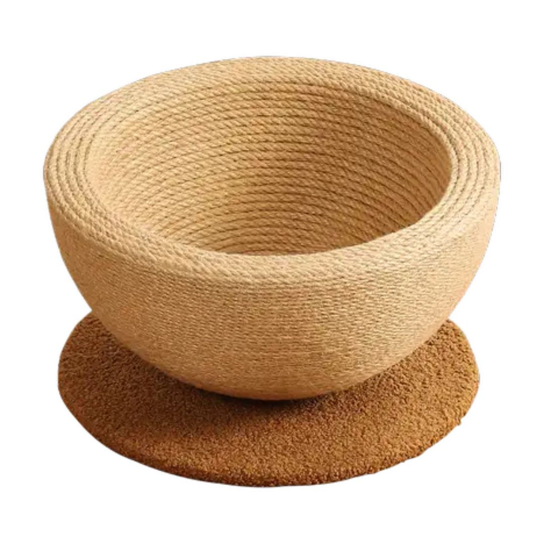 Balle de griffoir et couchage en sisal pour chat unisexe