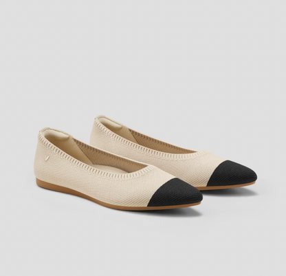 Ballerines confortables sans lacets pour femme, printemps et été
