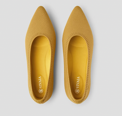 Ballerines confortables sans lacets pour femme, printemps et été