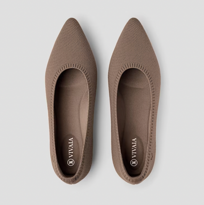 Ballerines confortables sans lacets pour femme, printemps et été