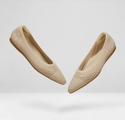 Ballerines confortables sans lacets pour femme, printemps et été