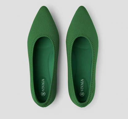 Ballerines confortables sans lacets pour femme, printemps et été