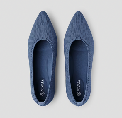 Ballerines confortables sans lacets pour femme, printemps et été