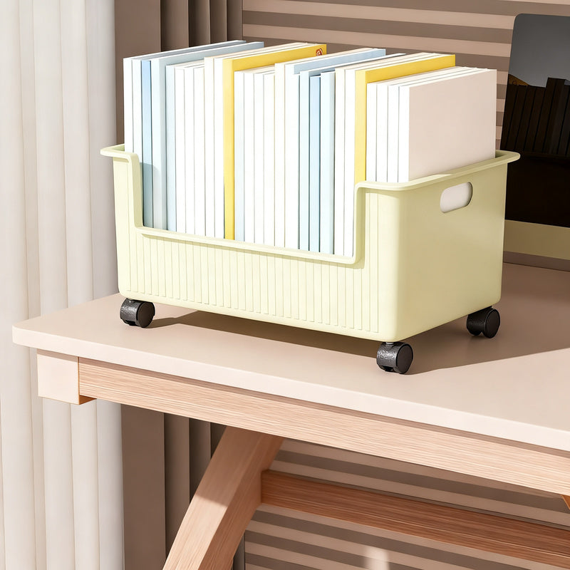 Boîte à livres mobile pour bureau et sol