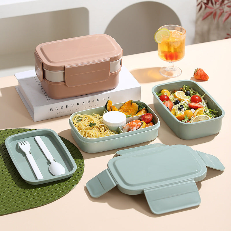 Boîte à lunch étanche multi-niveaux