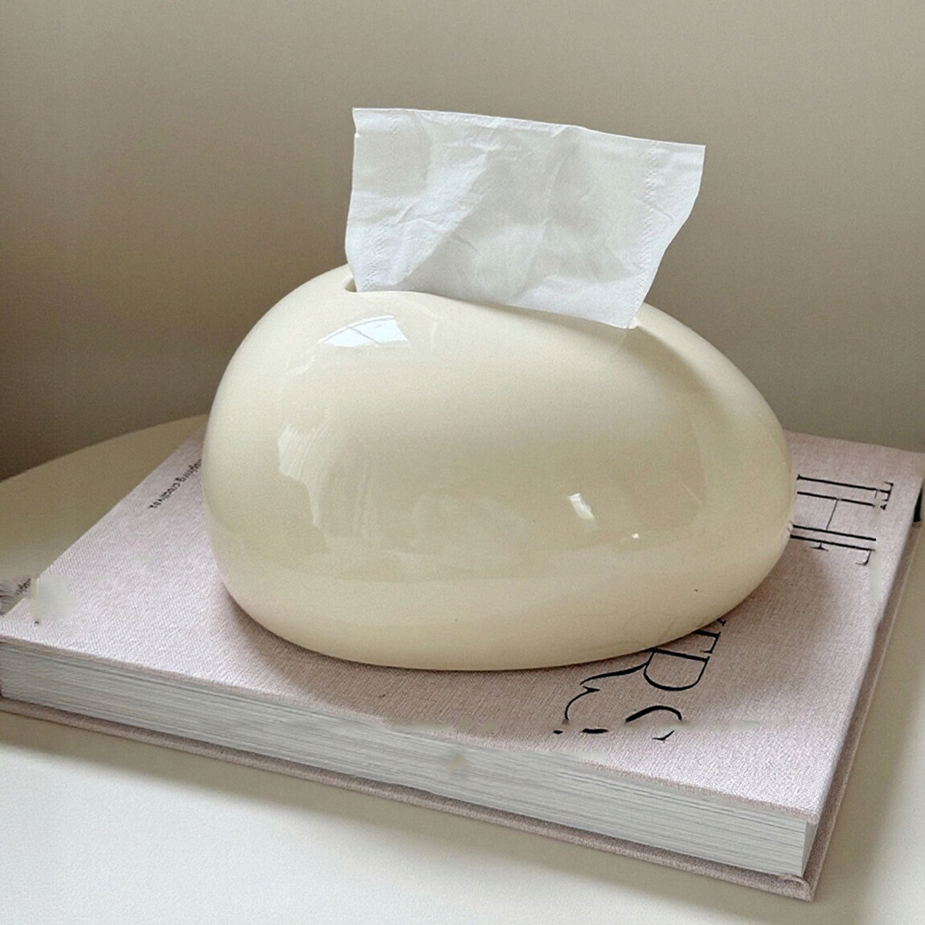 Boîte à mouchoirs en céramique élégante