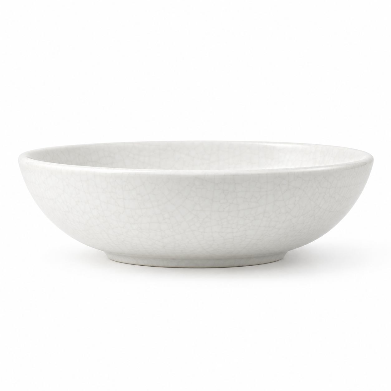 Bol à pâtes en céramique blanche 25 cm large et peu profond