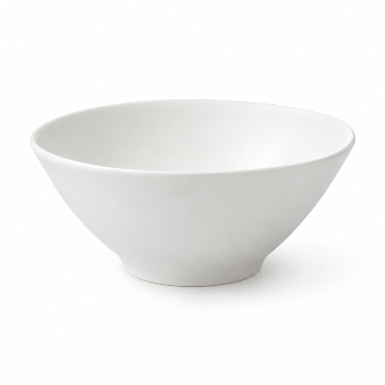 Bol de service en porcelaine blanche 25 cm minimaliste NARSAGO