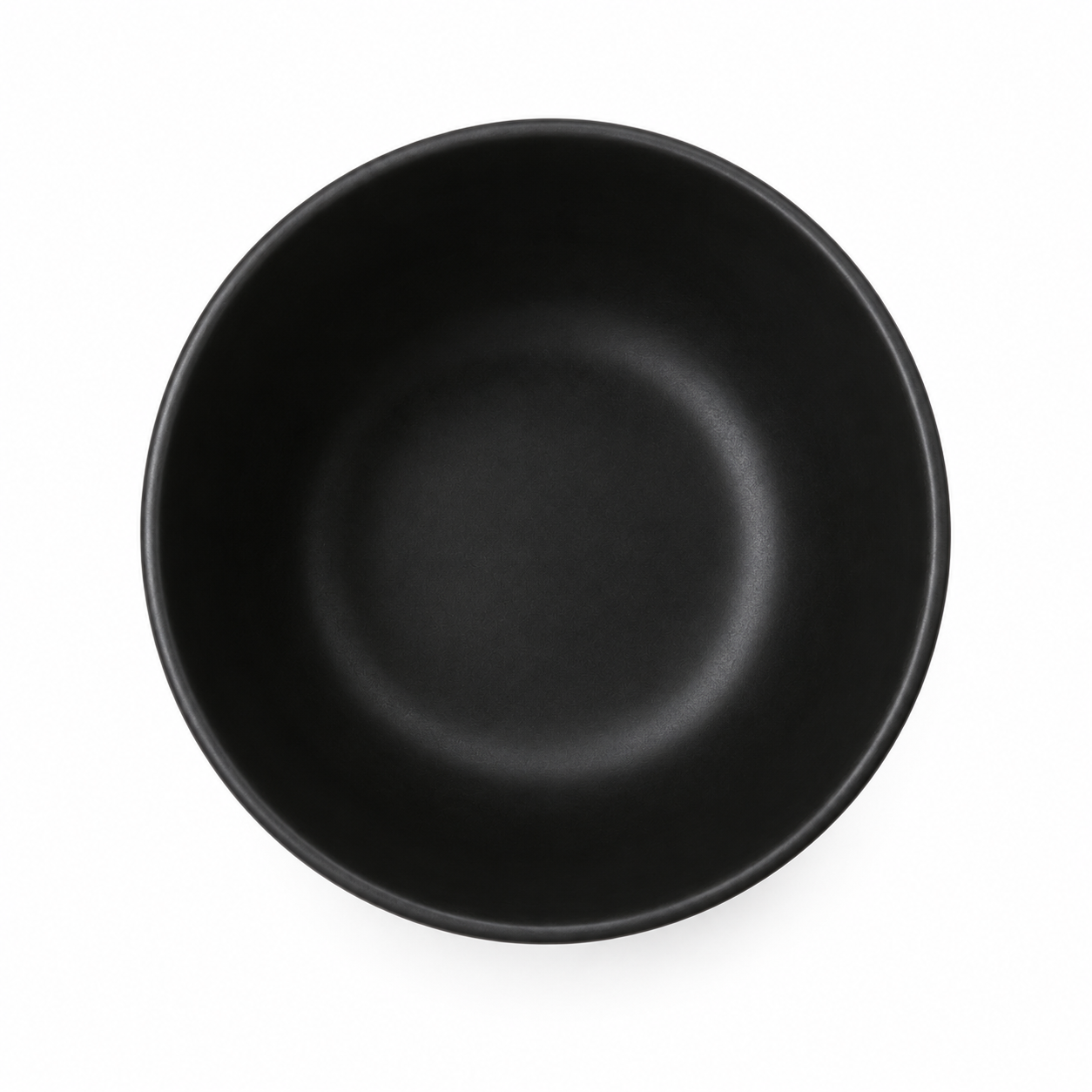 Bol en céramique noir mat 15 cm portion individuelle