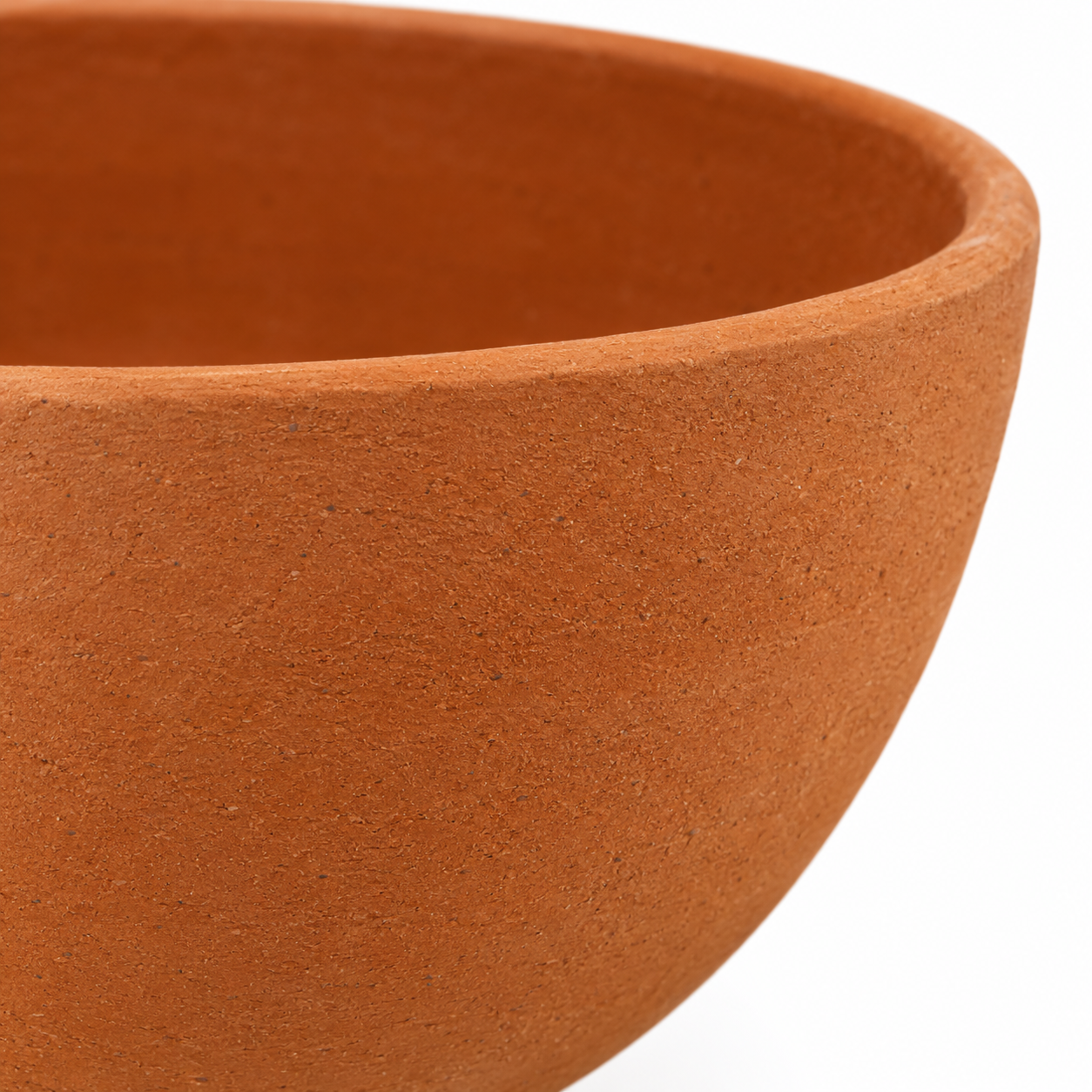 NARSAGO Rustic Terracotta Bowl 25 cm bol profond fait main