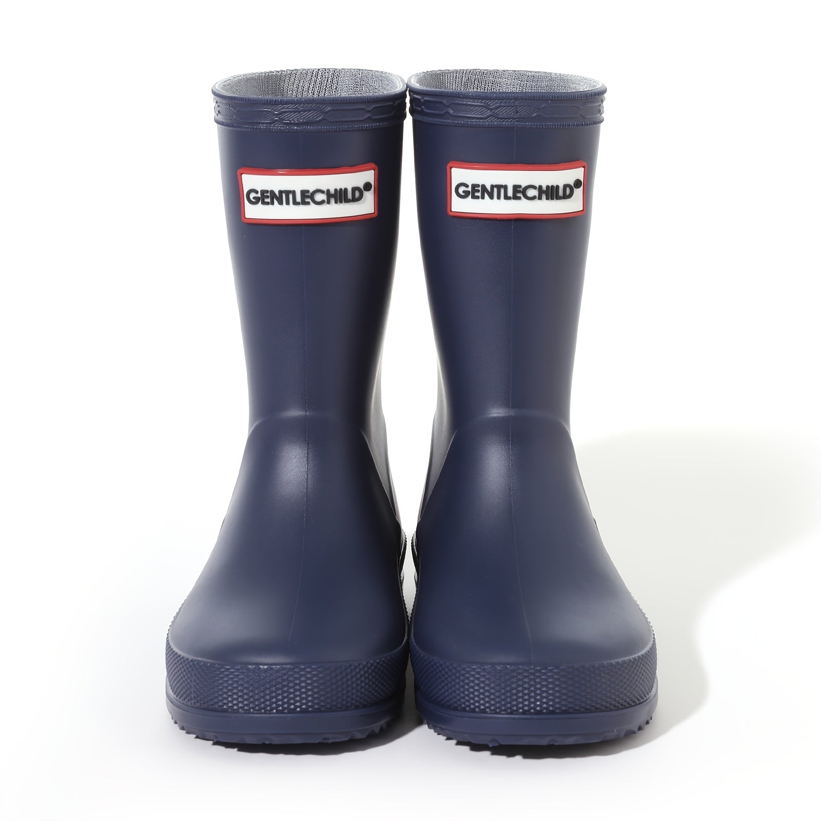 Bottes de pluie enfant imperméables, PVC antidérapant, couleurs unies