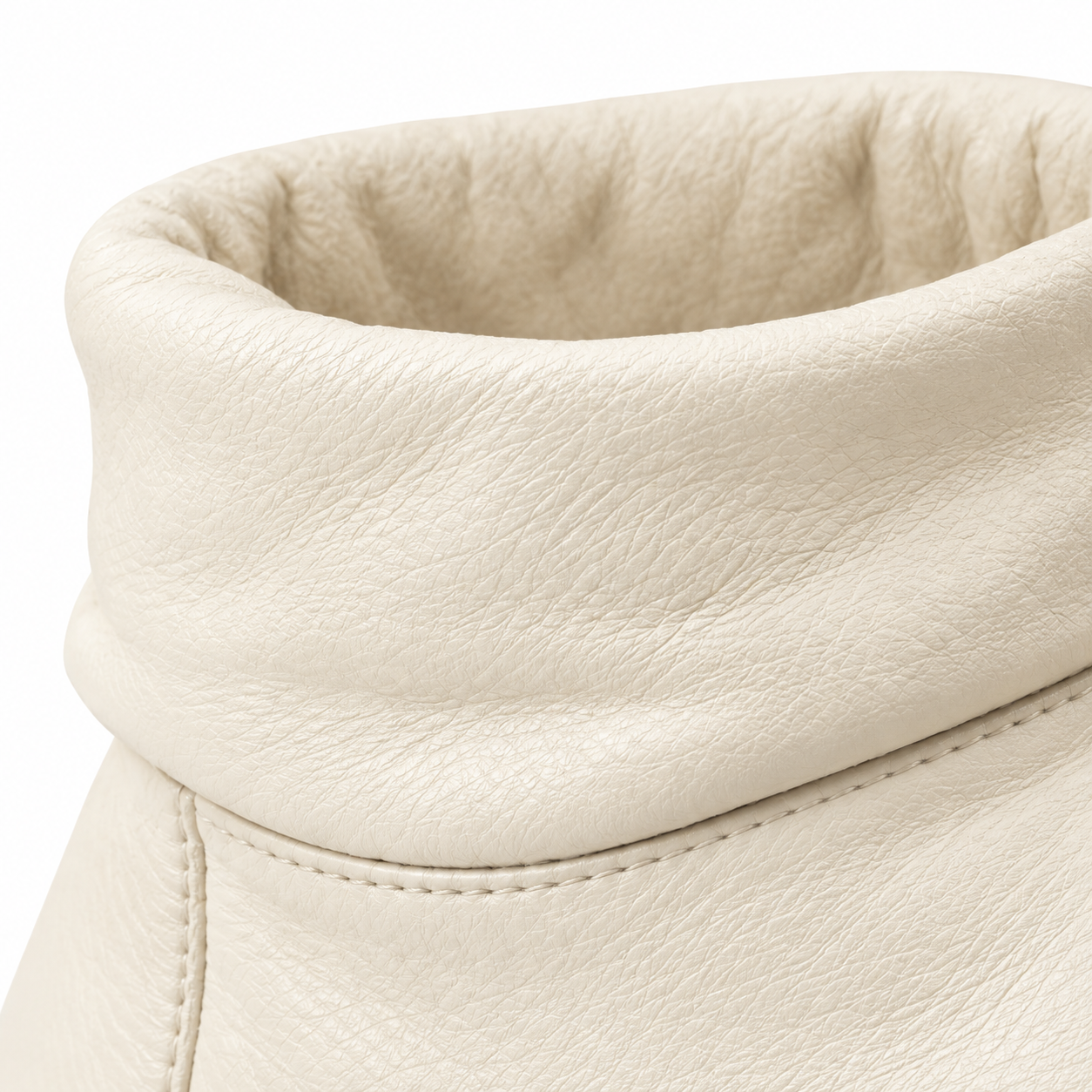 Bottines crème femme NARSAGO col rabattable