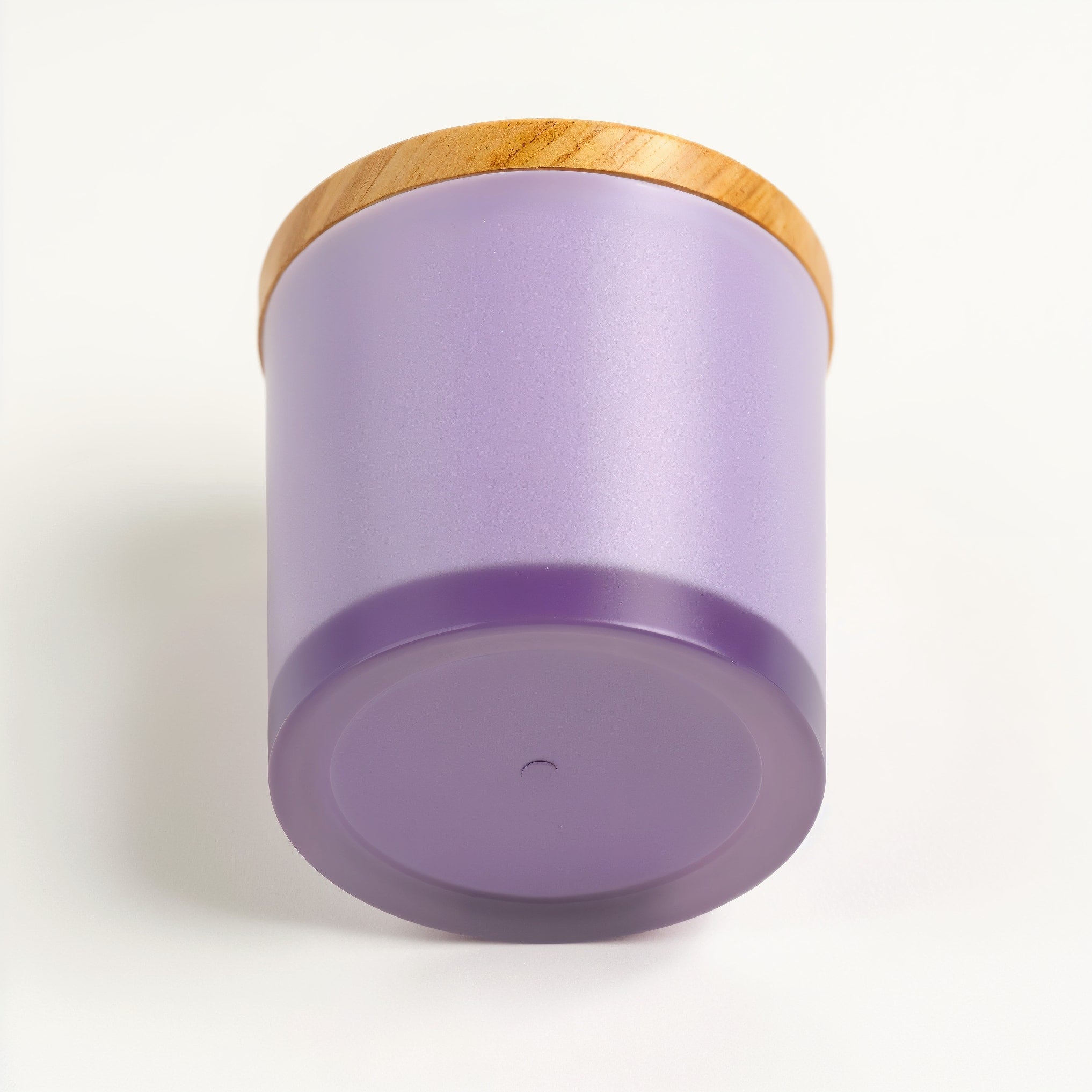 Bougie à la cire de soja Lavender Fields NARSAGO en pot de verre mat