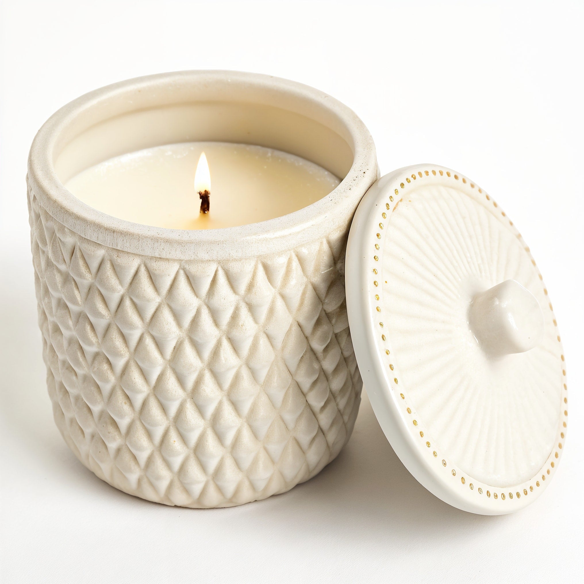 Bougie parfumée à la cire de soja Jasmine Breeze