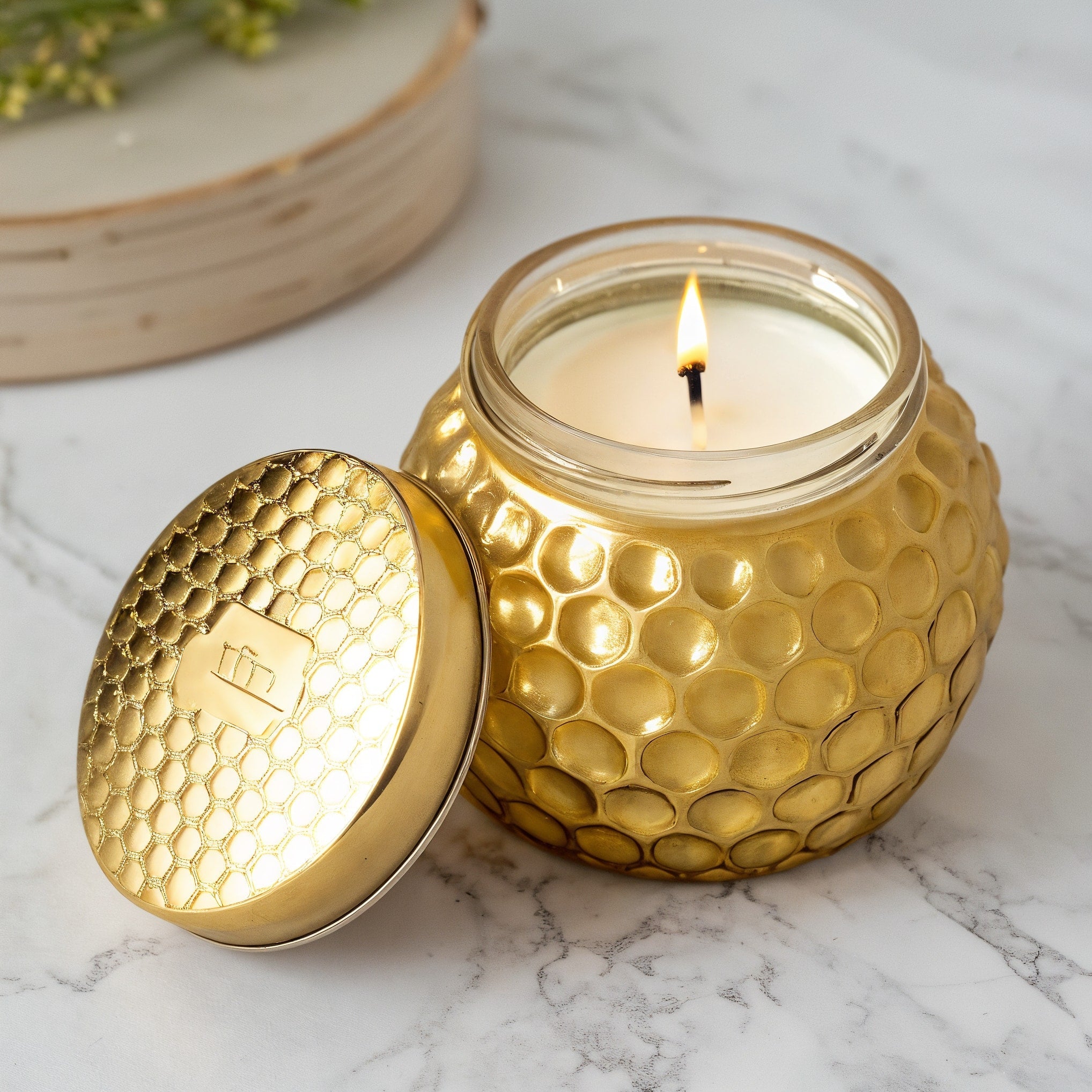 Bougie parfumée à la cire de soja Nectar de miel
