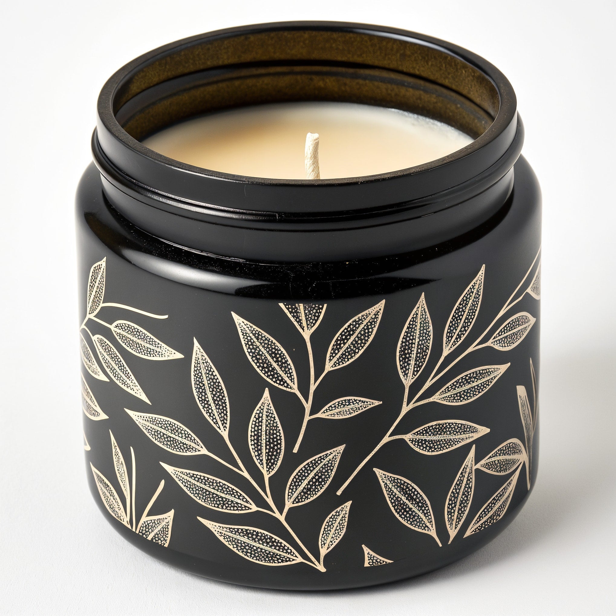 Bougie parfumée au thé noir en cire de soja