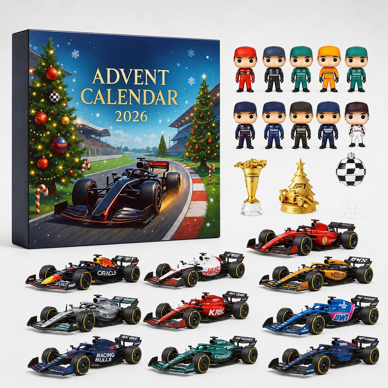 Calendrier de l'Avent Formule 1 2026