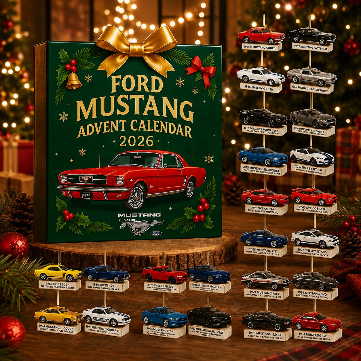 Calendrier de l'Avent Mustang 2026