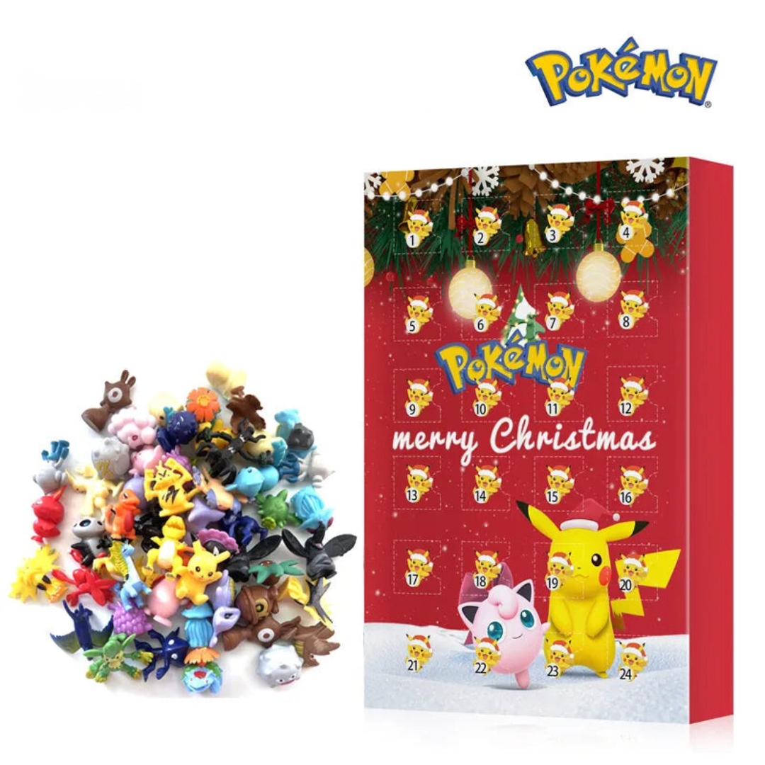 Calendrier de l'Avent Pokémon 2026 — 24 figurines 3D surprises